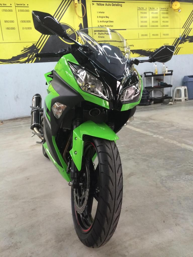 Bekas Kawasaki Ninja 250 FI Special Edition Pemakaian 2014 Branded