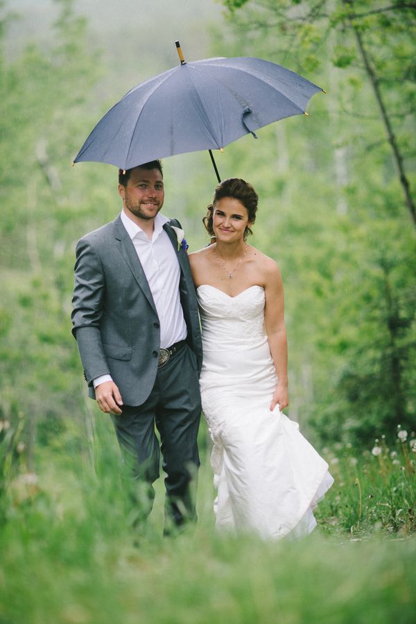 rainy wedding ideas
