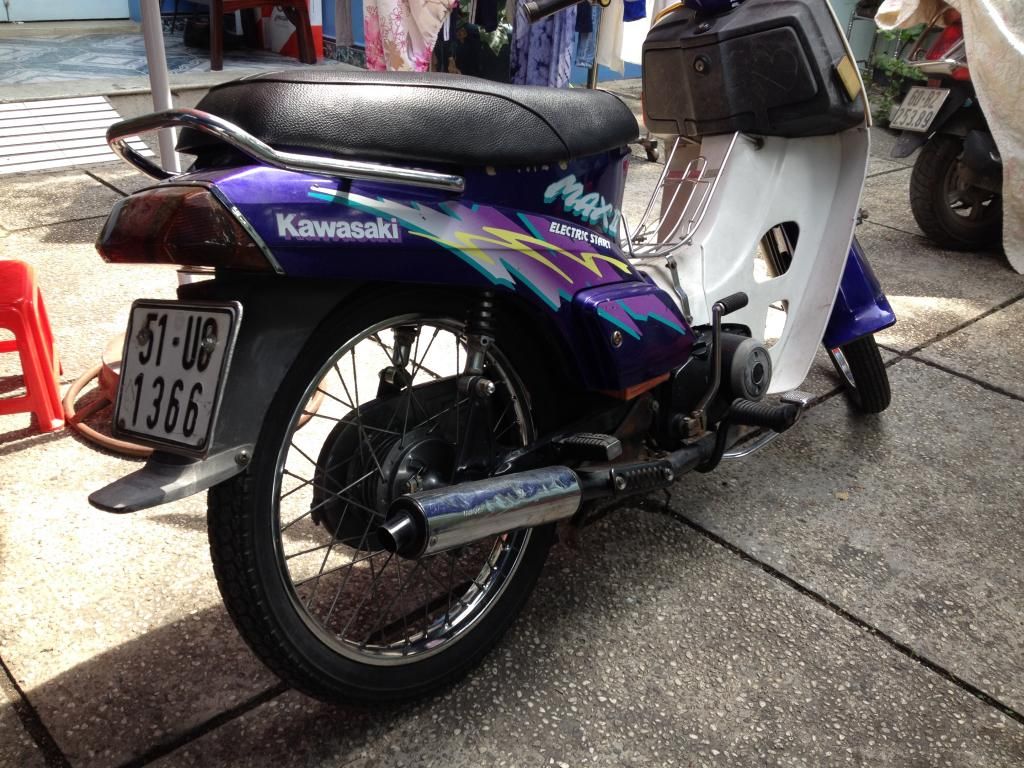 Bán xe MAX KAWASAKI màu tím giá rẻ - 2