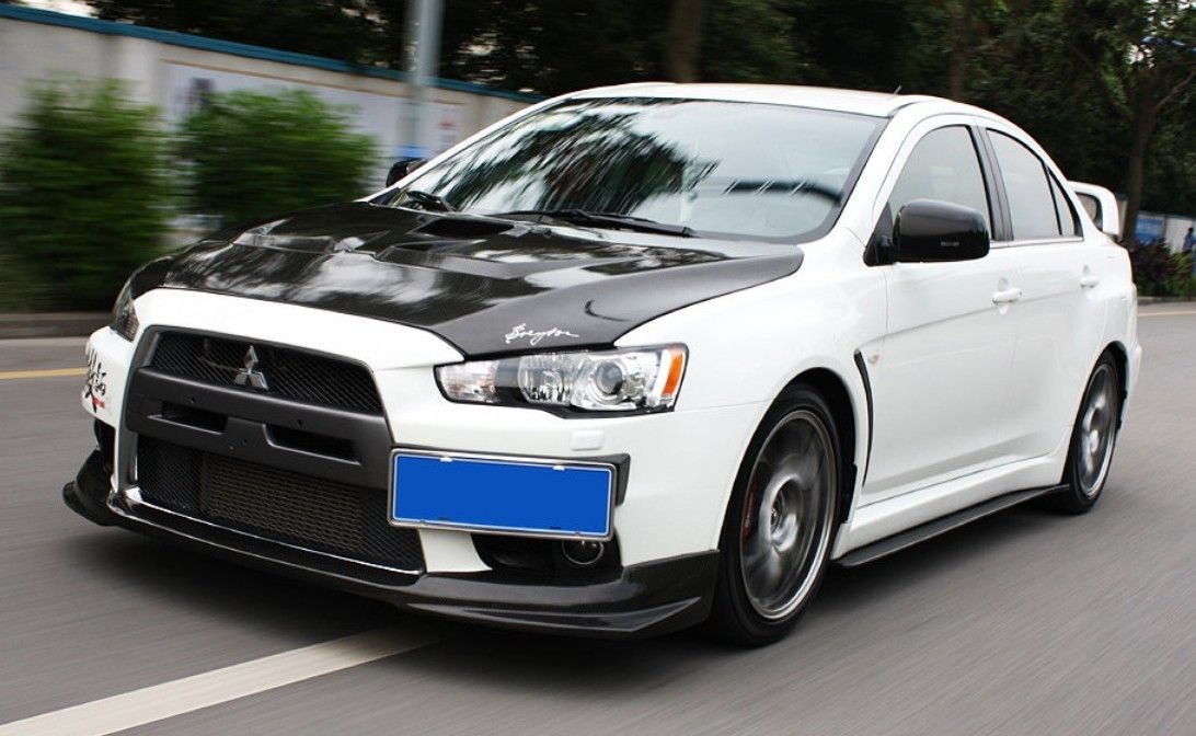 20082012 Mitsubishi Lancer Evolution X EVO10 Carbon Fiber BS Style