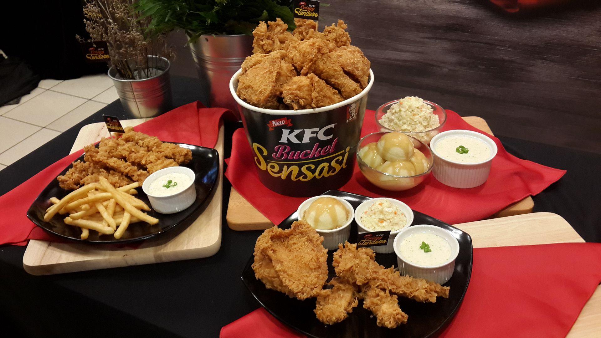 KFC Boneless Crispy Tenders Over A Cuppa Tea