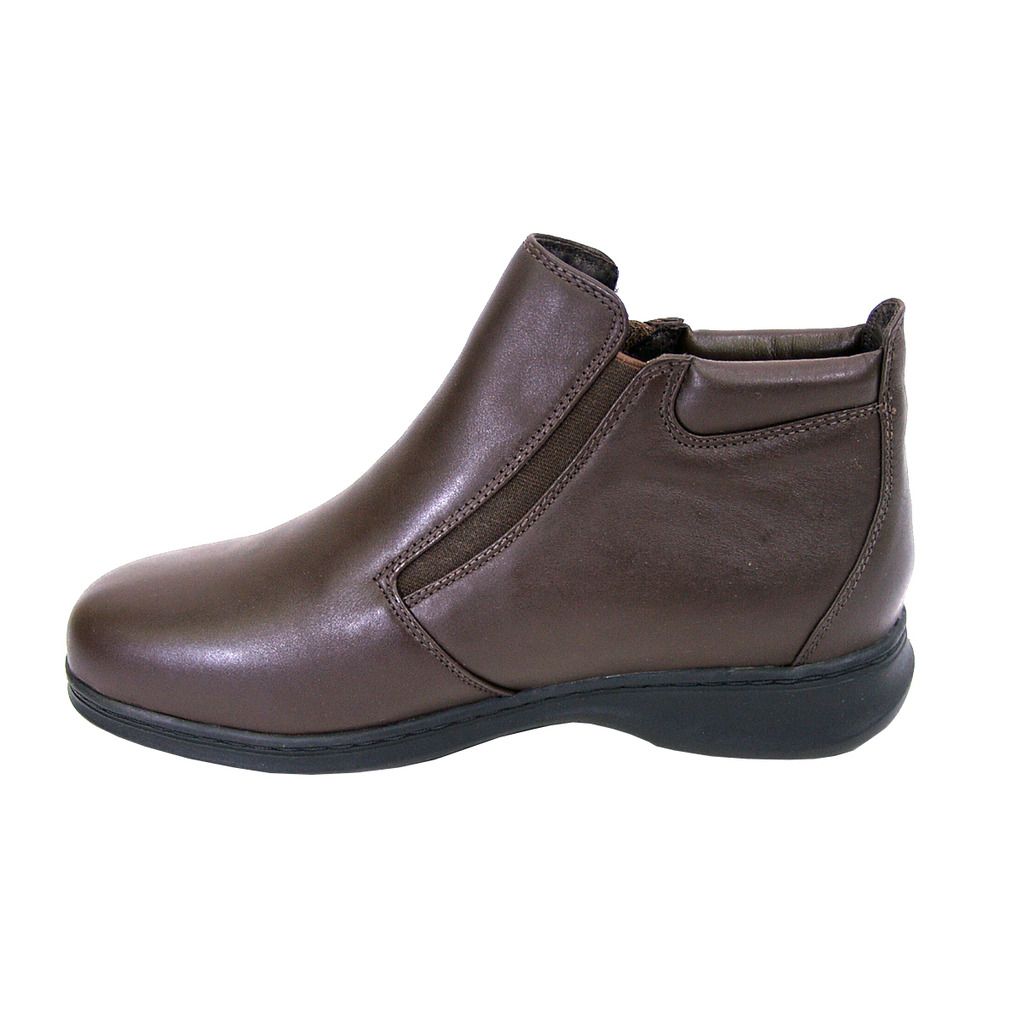FIC PEERAGE Juliet Women Wide Width Leather Casual Ankle Boots | eBay