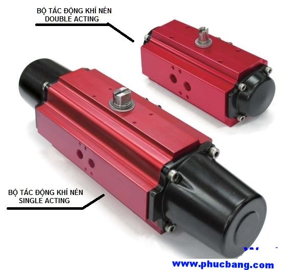 Bộ tác động khí nén Power genex – Pneumatic Actuator Power Genex - PGD - PGS