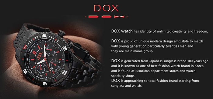 DOX Mens Watch DX635BB