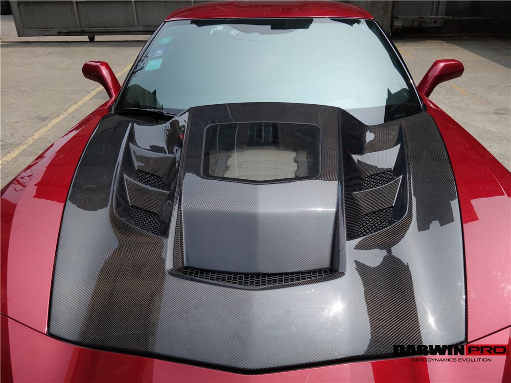 c7 corvette carbon fiber hood