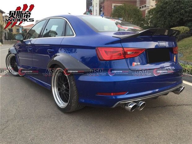 2013-2016 Audi S3 DP Style Full Wide Body Kit W/ Carbon ...