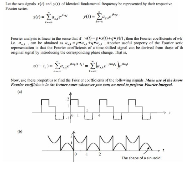 Solved I need help with a signal processing related | Chegg.com